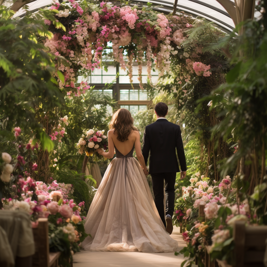 Garden Wedding Business Love Blooms in Natural Settings